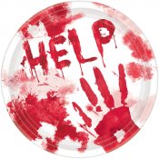 Lautanen ''Help'' 23cm 8kpl