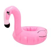 Puhallettava flamingo-juomateline