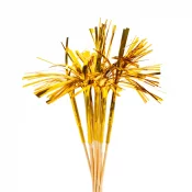 10 kpl foliotikkua, 24cm, kulta