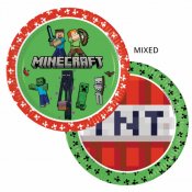 Minecraft, Lautanen 8 kpl 23cm