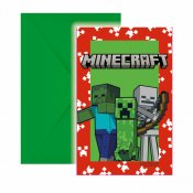 Minecraft, Kutsukortit 6 kpl