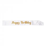 Olkanauha "Happy Birthday"