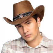 Cowboy hattu Django ruskea