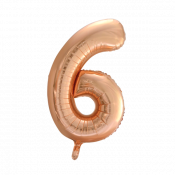 Folionumeropallo Ruusukulta 6 86cm