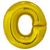 Kirjainfoliopallo Kulta O 86cm