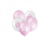 Lateksi ilmapallo Lajitelma ''It's a girl'' (5 kpl 30cm)