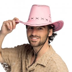 Cowboy hattu Pinkki