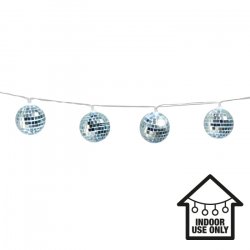 LED-valonauha disco-pallot, 140cm