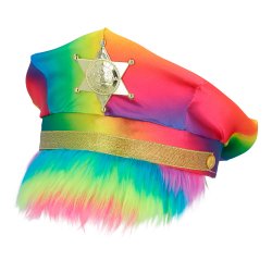 Poliisihattu Sateenkaari