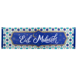 Polyesteri banneri ''Eid Mubarak''