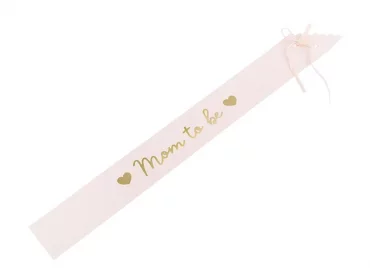 Olkanauha Vaaleanpunainen ''Mom to be''