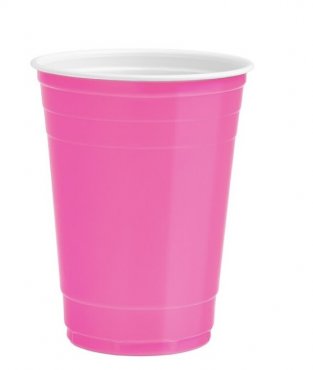 Muovimuki Pinkki (10 kpl)
