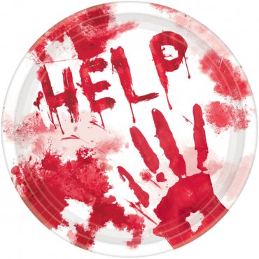 Lautanen ''Help'' 23cm 8kpl