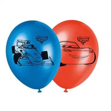 Lateksi ilmapallo Autot (8 kpl 27cm)