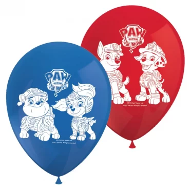 Lateksi ilmapallot Paw Patrol (8 kpl 22cm)