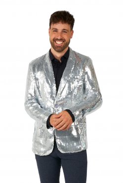 Hopea  glitterpaljettibleiseri M