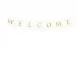 Banneri ''Welcome'' (15x95cm)