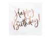 Lautasliina Ruusukulta \'\'Happy Birthday\'\' (20 kpl 33x33cm)