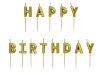 Kakkukynttil Kulta \"Happy Birthday\"