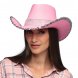 Cowboy hattu Bling Pinkki