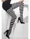 Opaque tights, musta & valkoinen