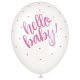Lateksi ilmapallo \'\'Hello Baby\'\' (5 kpl 30cm)